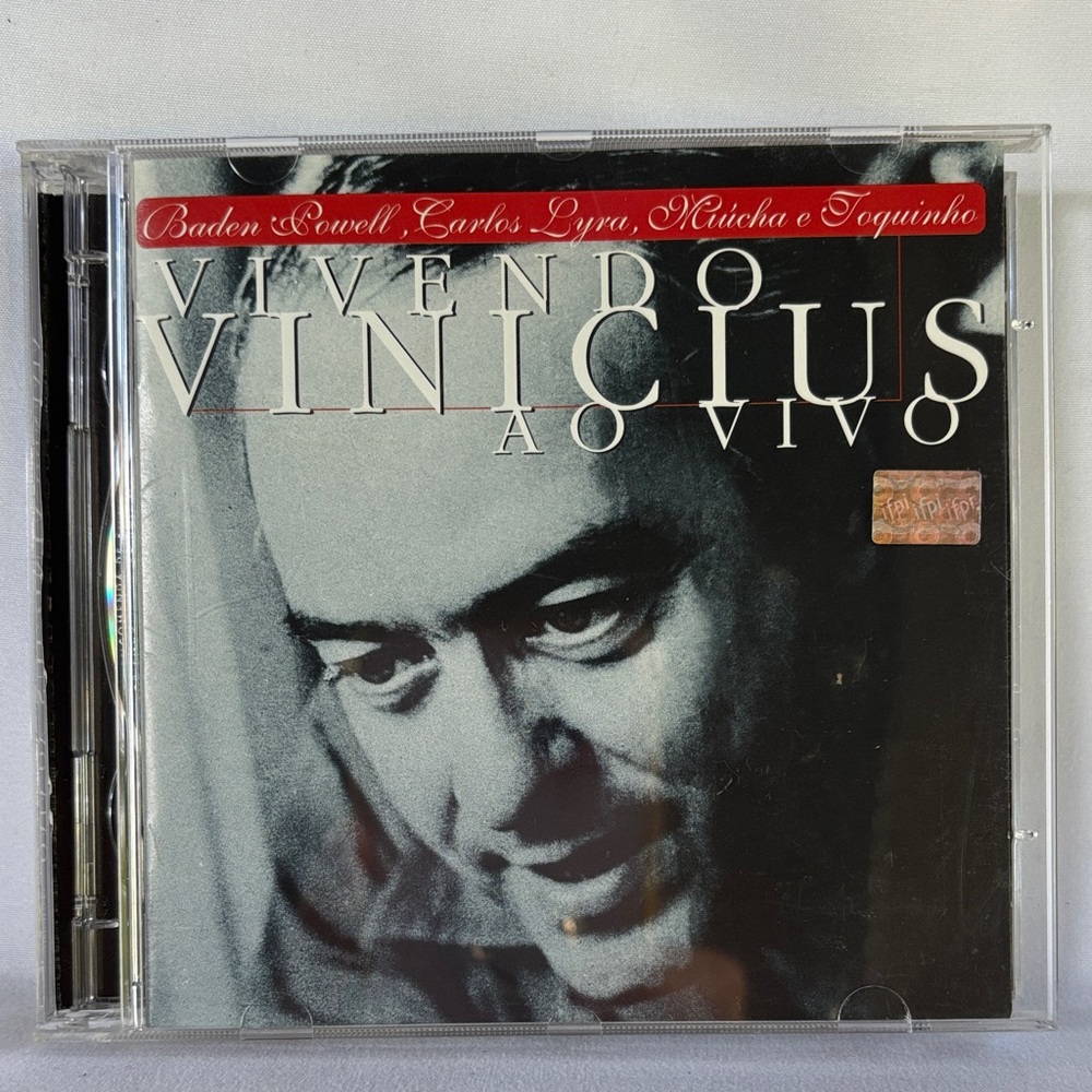 VINTAGE 1999 VIVENDO VINICIUS AO VIVO TWO CDs. LIKE NEW!